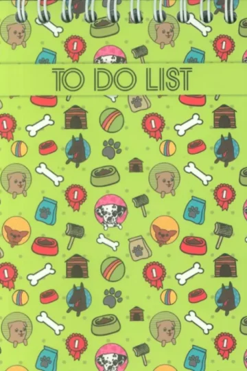 دفترچه یادداشت لیست کارهای من A6 (TO DO LIST،چند طرح)،(سیمی)