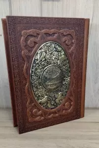 گلستان سعدی (طرح مس برجسته)،(گلاسه،ترمو،معطر،باجعبه)