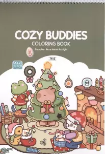 کتاب رنگ آمیزی COZY BUDDIES (کد 1705)،(سیمی)