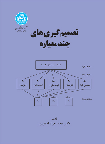 تصمیم گیری‌های چند معیاره ( اصغر پور) | دکتر محمدجواد اصغرپور | نشر دانشگاه تهران