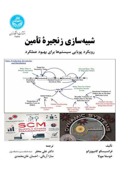 شبیهسازی زنجیرة تأمین رویکرد پویایی سیستمها برای بهبود عملکرد | نشر دانشگاه تهران