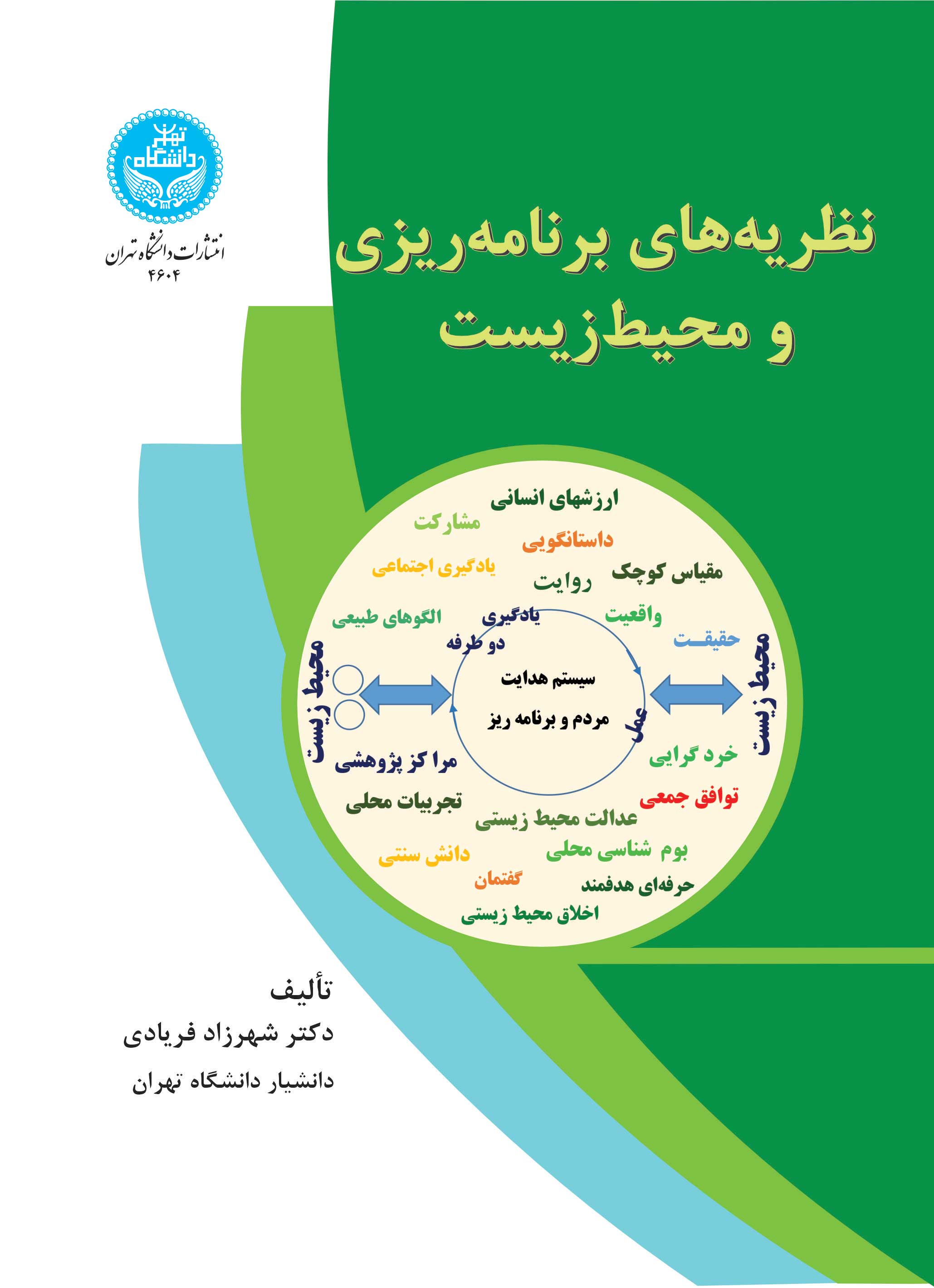 نظریههای برنامهریزی و محیط زیست | دکتر شهرزاد فریادی | نشر دانشگاه تهران