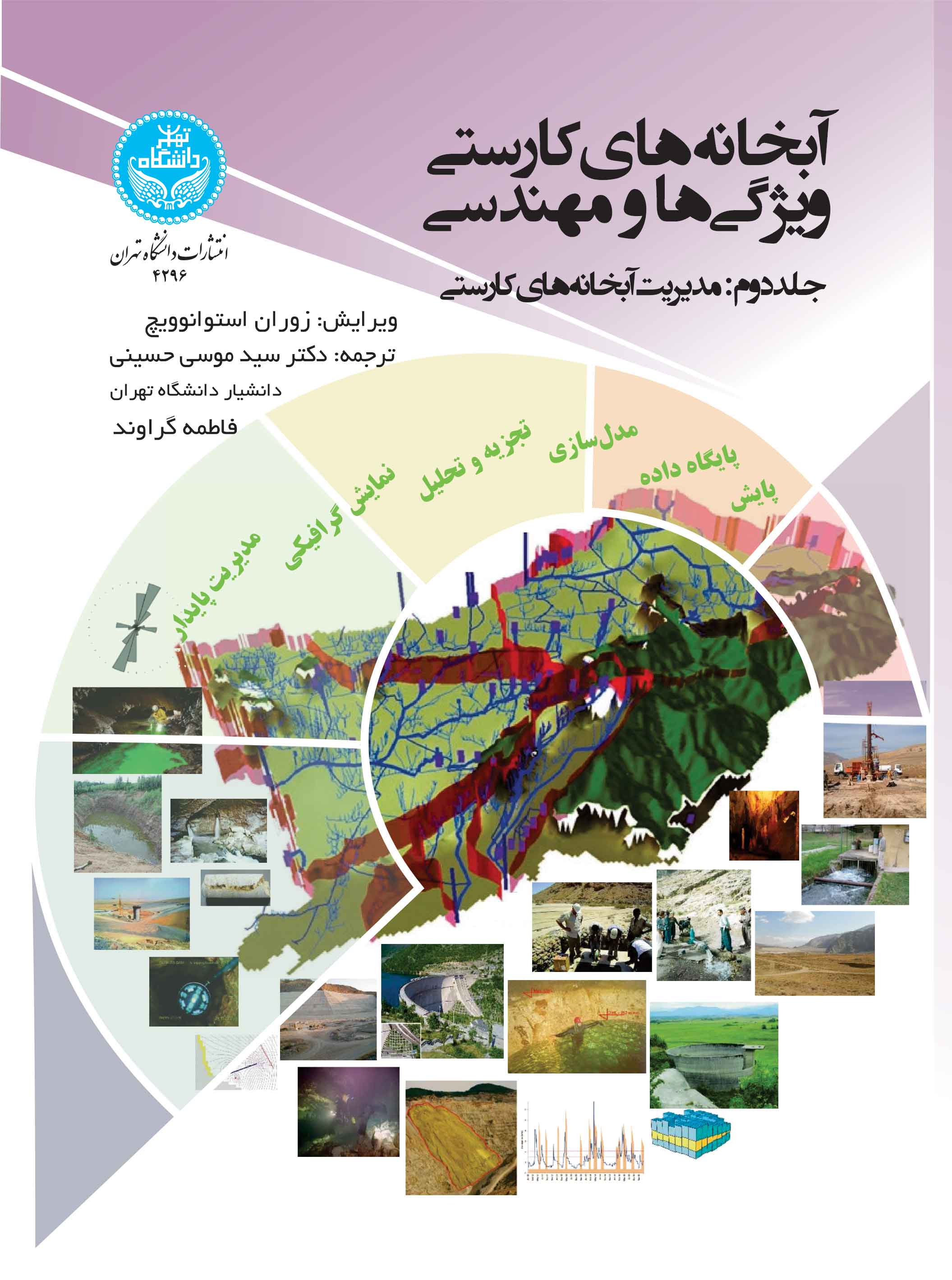 آبخانههای کارستی: ویژگیها و مهندسی (جلد دوم: مدیریت آبخانههای کارستی) Karst Aquifers – Characterization And Engineering | نشر دانشگاه تهران