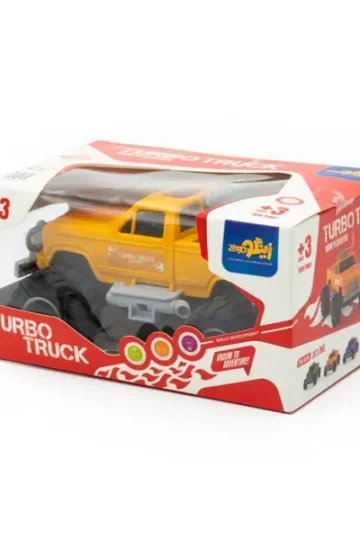 بسته اسباب بازی ست وانت توربو (TURBO TRUCK)