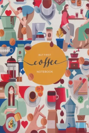 دفتر یادداشت خط دار کافی (COFFEE،کد 527)