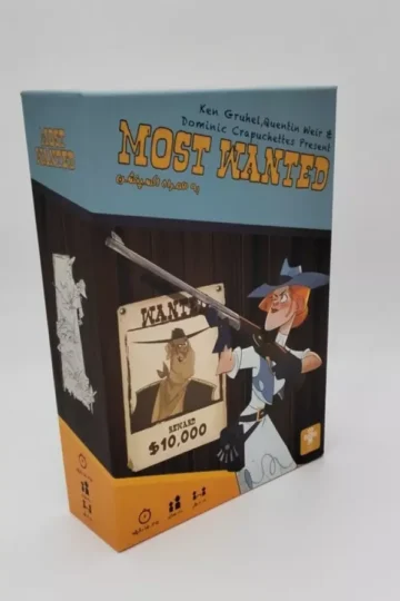 کتاب بسته بازی مهمانی موست وانتد (MOST WANTED) به همراه اکسپنشن (باجعبه) - معصومه بهارلویی