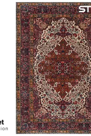 کتاب پازل شیشه ای استینو 1000 تکه طرح فرش (کد 39103)،(باجعبه) - شهاب الدین مختاری