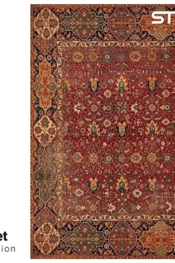 کتاب پازل شیشه ای استینو 1000 تکه طرح فرش (کد 39102)،(باجعبه) - شهاب الدین مختاری