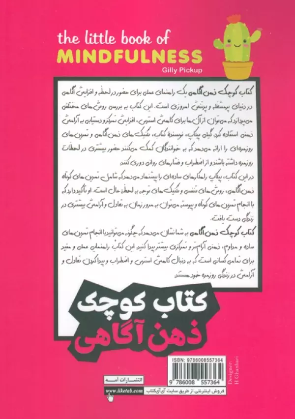 کتاب کوچک ذهن آگاهی (نقل قول های بزرگان و تکنیک هایی کاربردی برای ذهن متمرکزتر و متعادل تر)