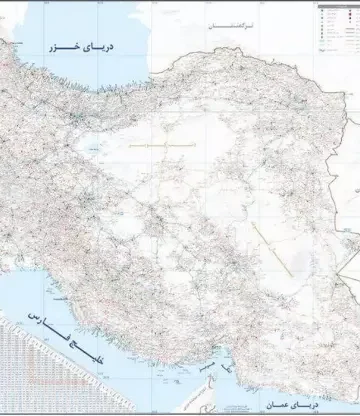 نقشه راه های ایران (کد 280)،(گلاسه)