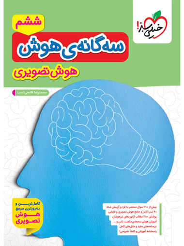 کتاب تیزهوشان سه گانه هوش تصویری ششم خیلی سبز