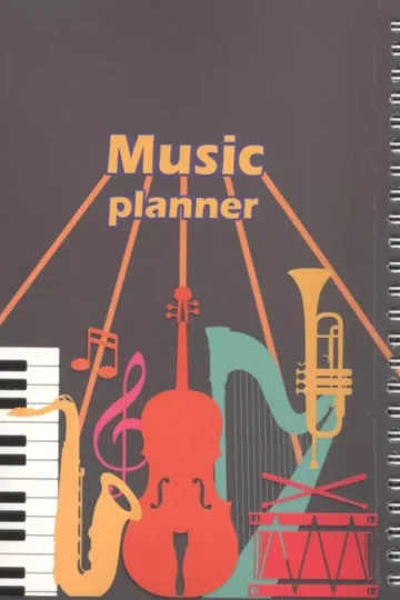 دفتر برنامه ریزی موسیقی MUSIC (پلنر،کد G101)،(سیمی)