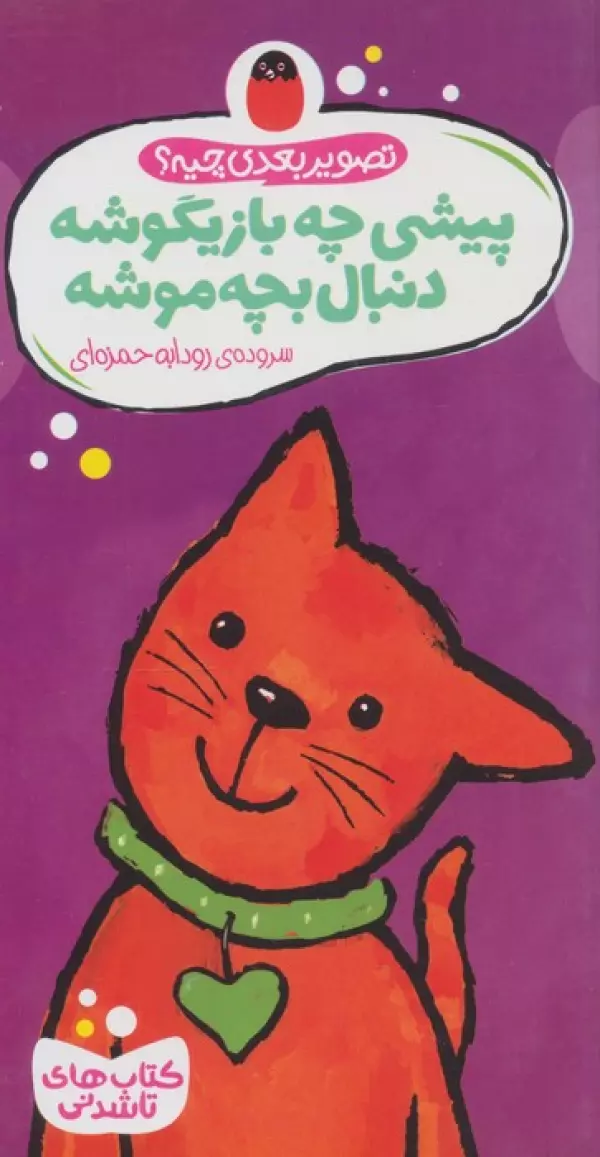 کتاب های تاشدنی (تصویر بعدی چیه؟:پیشی چه بازیگوشه دنبال بچه موشه)