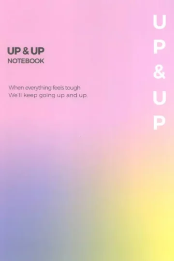 دفتر یادداشت خط دار خلاقیت UP & UP (صورتی،کد889)