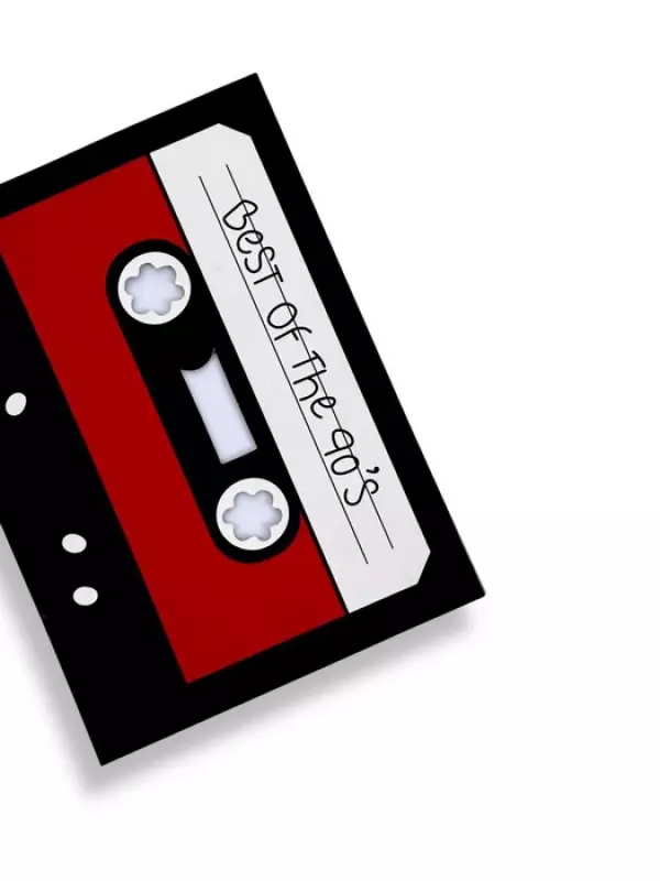 دفتر یادداشت خط دار RETRO (طرح BEST OF THE 90’S،کد 971)
