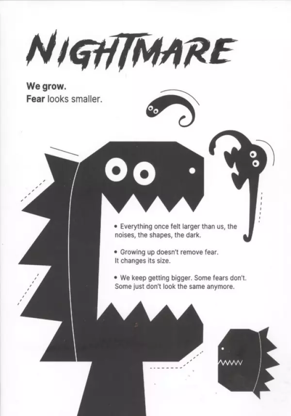 دفتر یادداشت طرح NIGHTMARE (کد 036)