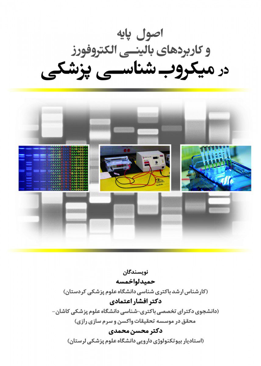 کتاب اصول پایه و کاربردهای بالینی الکتروفورز در میکروب شناسی پزشکی - انتشارات حیدری