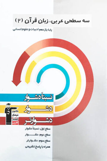 تصویر سه سطحی عربی زبان قرآن  یازدهم  انسانی بانک کتاب TNTBook